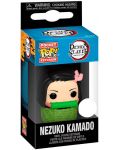 Privjesak za ključeve Funko Pocket POP! Animation: Demon Slayer - Nezuko Kamado (In Basket) - 2t