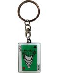 Privjesak za ključeve ABYstyle DC Comics: Batman - The Joker's card - 1t