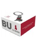 Privjesak za ključeve Metalmorphose - Bull Dog with Red Bow tie - 4t