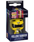 Privjesak za ključeve Funko Pocket POP! Television: Mighty Morphin Power Rangers - Yellow Ranger - 2t