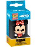 Privjesak za ključeve Funko Pocket POP! Disney: Mickey and Friends - Minnie Mouse - 2t
