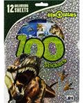 Knjižica sa 100 naljepnica Sense – Dinosaurusi - 1t
