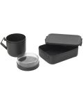 Set zdjela i kutija Brabantia - Make & Take, tamnosiva - 2t