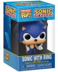 Set Funko POP! Collector's Box: Games - Sonic (Flocked) - 4t