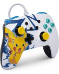 Kontroler PowerA - Enhanced, žičani, za Nintendo Switch, Pikachu High Voltage - 2t