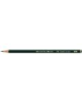 Set crnih grafitnih olovki Faber-Castell 9000 - 6 komada - 3t
