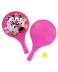 Set za stolni tenis Mondo - Minnie Mouse, reketi i loptica - 2t