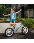 Bicikl za ravnotežu Cariboo - LEDventure, plavo/smeđi - 10t