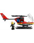 Konstruktor LEGO City - Vatrogasni spasilački helikopter (60411) - 5t