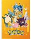 Komplet mini plakata ABYstyle Games: Pokemon - Characters - 3t
