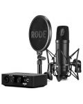 Set mikrofona i audio sučelje Rode NT1+AI - crni - 1t