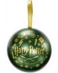 Set božićnih ukrasa i ogrlica The Carat Shop Movies: Harry Potter - Slytherin - 2t
