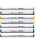 Set markera Too Copic Sketch - Limitirana kolekcija, Eterični tonovi, 6+1 boja - 3t
