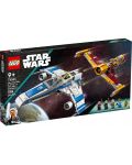 Konstruktor LEGO Star Wars - New Republic E-Wing protiv Shin Hatovog Starfightera (75364) - 1t