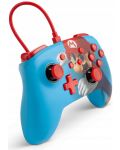 Kontroler PowerA -  Enhanced za Nintendo Switch, žični, Mario Punch - 2t