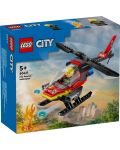 Konstruktor LEGO City - Vatrogasni spasilački helikopter (60411) - 1t