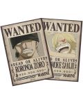 Set mini postera GB eye Animation: One Piece - Zoro & Sanji Wanted Posters (Series 1) - 1t