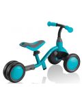 Bicikl za ravnotežu Globber - Learning bike 3 u 1 Deluxe, plavo-zeleni - 2t