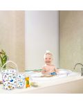 Komplet za kupanje s termometrom BabyJem - Ružičasti, 6 dijelova - 5t