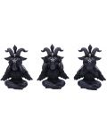 Set kipića Nemesis Now Adult: Cult Cuties - Three Wise Baphoboo, 13 cm - 1t