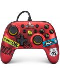 Kontroler PowerA - Nano Enhanced, žičani, za Nintendo Switch, Mario Kart: Racer Red - 1t