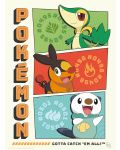 Set mini postera GB Eye Games: Pokemon - Starters - 6t