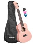 Koncert ukulele Cascha - CUC107, ružičasti - 1t