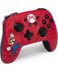Kontroler PowerA - Enhanced Wireless, bežični, za Nintendo Switch, Here We Go Mario - 2t