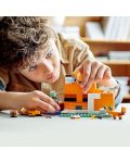 Konstruktor Lego Minecraft - Koliba za lisice (21178) - 6t