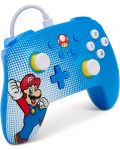 Kontroler PowerA - Enhanced, žični, za Nintendo Switch, Mario Pop Art - 2t