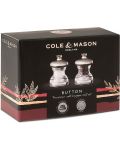 Set mlinova za sol i papar Cole & Mason - Button, 6.5 cm - 7t