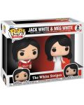 Set figura Funko POP! Rocks: The White Stripes - Jack White & Meg White - 2t