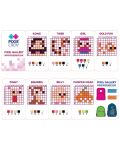 Set silikonskih piksela u boji Pixie Crew - Pink, 250 komada - 3t