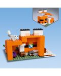 Konstruktor Lego Minecraft - Koliba za lisice (21178) - 3t