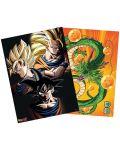 Set mini postera GB eye Animation: Dragon Ball Z - Goku & Shenron - 1t