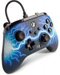 Kontroler PowerA - Enhanced, žičani, za Xbox One/Series X/S, Arc Lightning - 3t