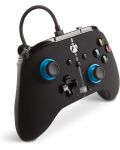 Kontroler PowerA - Enhanced, жичен, за Xbox One/Series X/S, Blue Hint - 2t