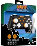 Kontroler Konix - za Nintendo Switch/PC, žičan, Naruto, crni - 6t