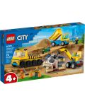 Konstruktor LEGO City - Gradilište s kamionima (60391) - 1t