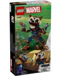 Konstruktor LEGO Marvel Super Heroes - Rocket i Baby Groot (76282) - 8t