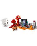 Konstruktor LEGO Minecraft - Zasjeda kod portala za pakao (21255) - 2t