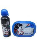 Set boca i kutija za hranu Disney - Mickey Mouse, plava - 3t