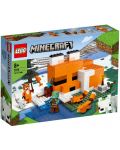 Konstruktor Lego Minecraft - Koliba za lisice (21178) - 1t