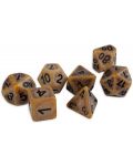 Set kockica Dice4Friends Antique - Gold, 7 komada - 1t