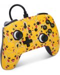 Kontroler PowerA - Enhanced, žičani, za Nintendo Switch, Pikachu Moods - 2t