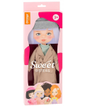 Set odjeće za lutke Orange Toys Sweet Sisters - Bež kabanica - 1t