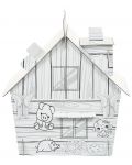 Dječji set GОТ - Šumska kućica sa životinjama za sastavljanje i bojanje - 4t
