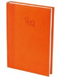 Set kalendar-dnevnik Spree - Narančasti, s olovkom Parker Royal Jotter Originals 80s, crvena - 2t