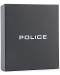 Kožna torbica za kartice Police Brad - crna - 3t