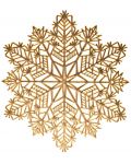 Podmetač za stol ADS - Snowflake, 38 cm, zlatni - 1t